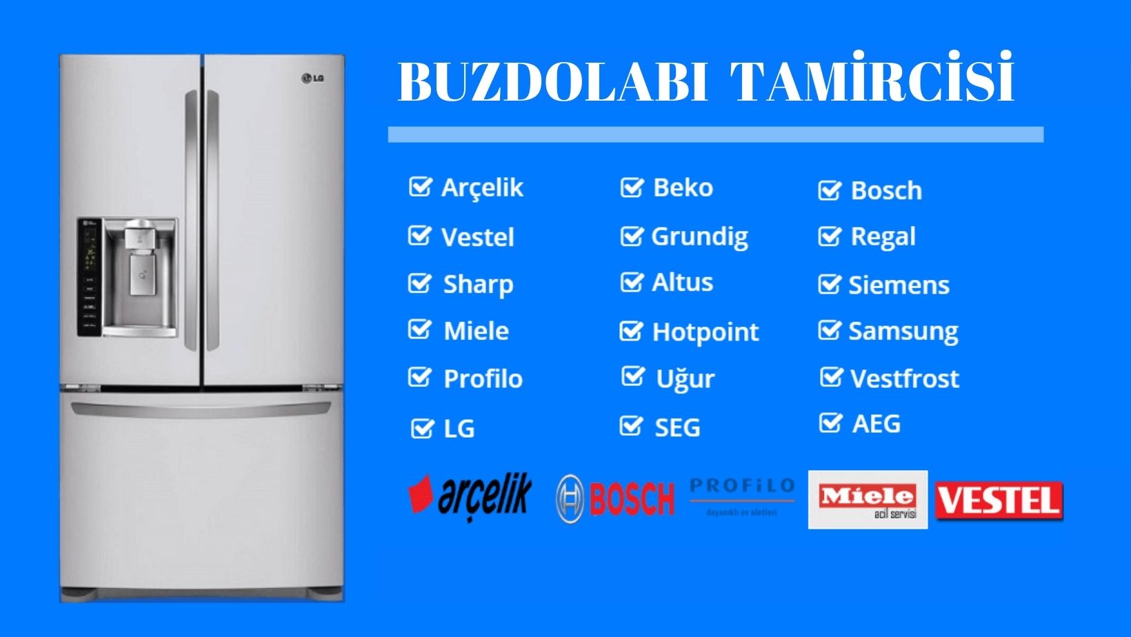 Sincan Buzdolabı Tamiri Servisi