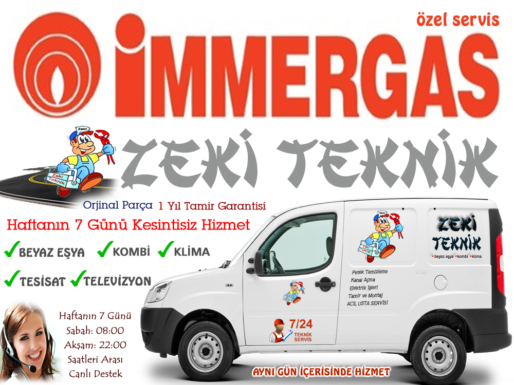 İzmir İmmergas kombi bakım servisi