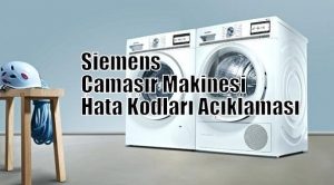 İzmir Siemens Çamaşır Makinesi Tamir Servisi 