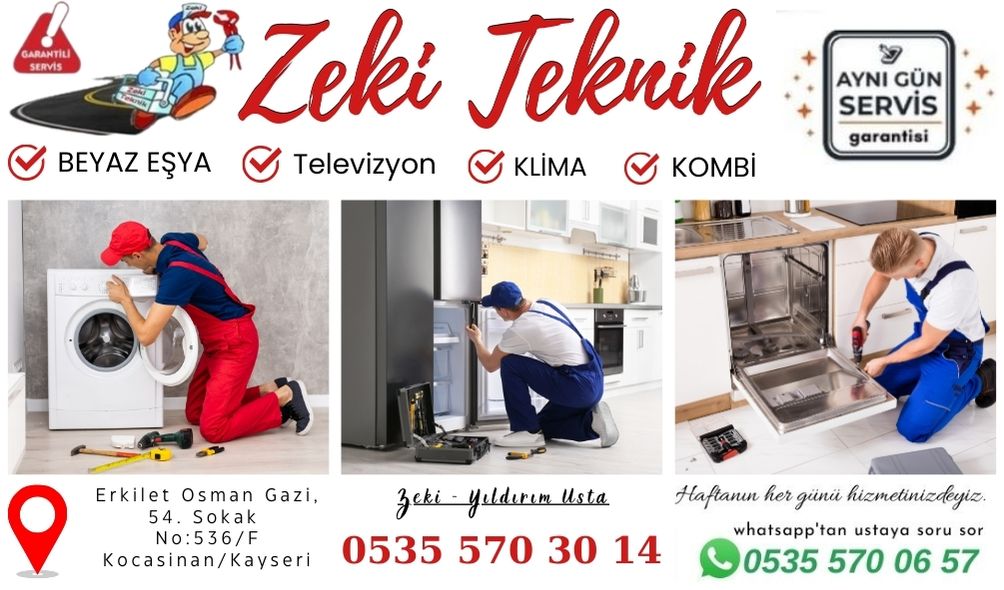 Kayseri Beyaz Eşya Servisi