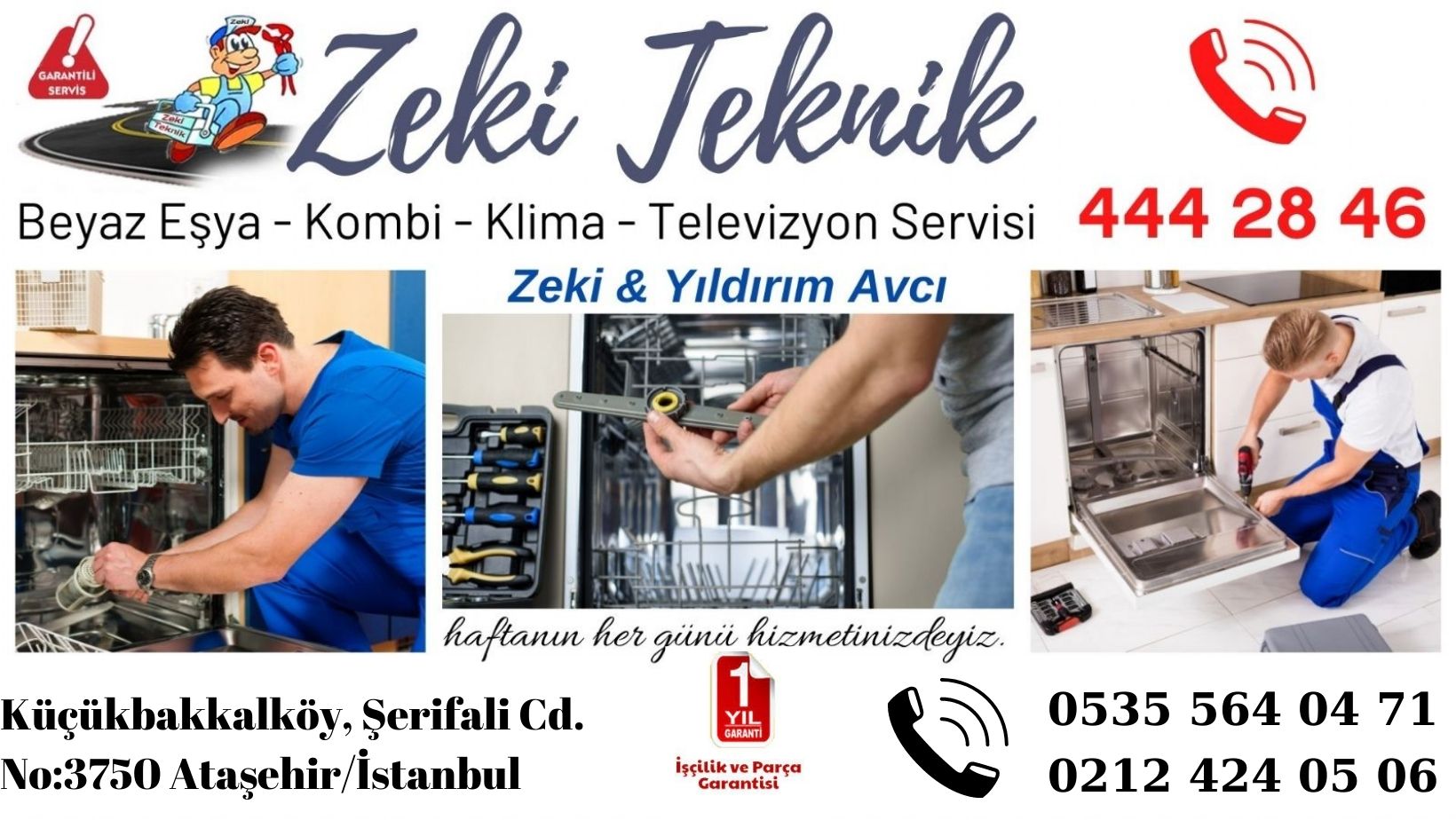 Küçükbakkalköy Bulaşık Makinesi Tamircisi