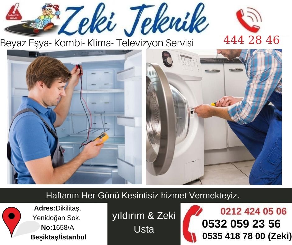 Türkali Beyaz Eşya Servisi Beşiktaş