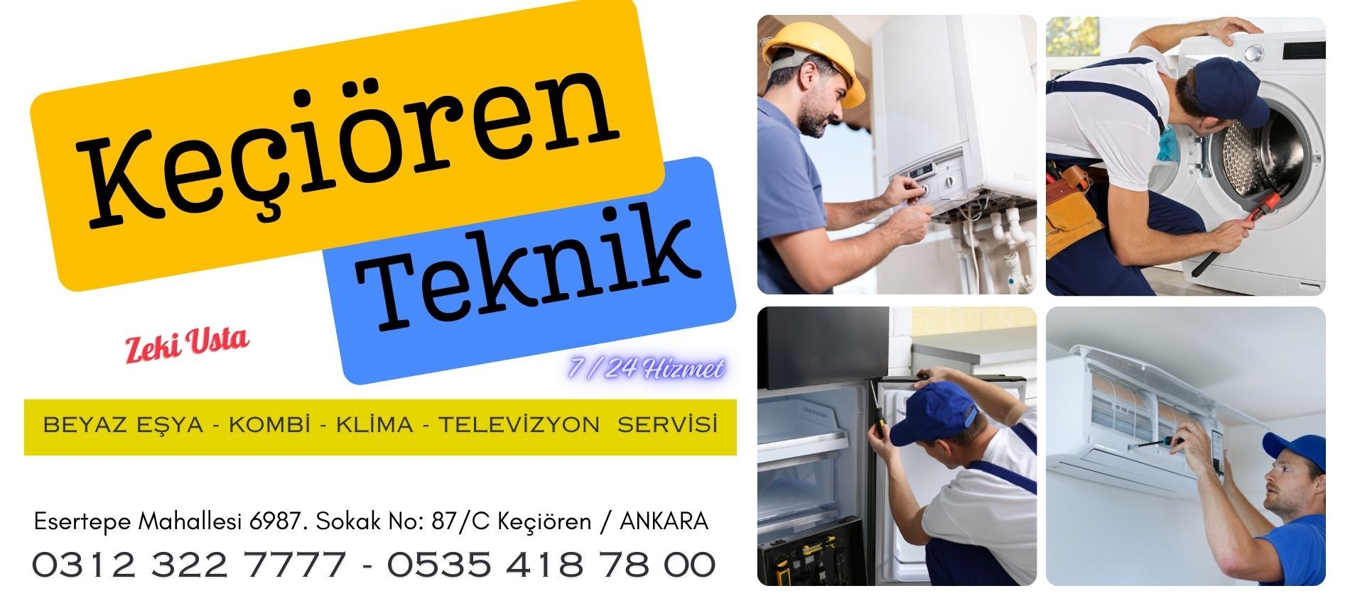 keçiören kombi servisi